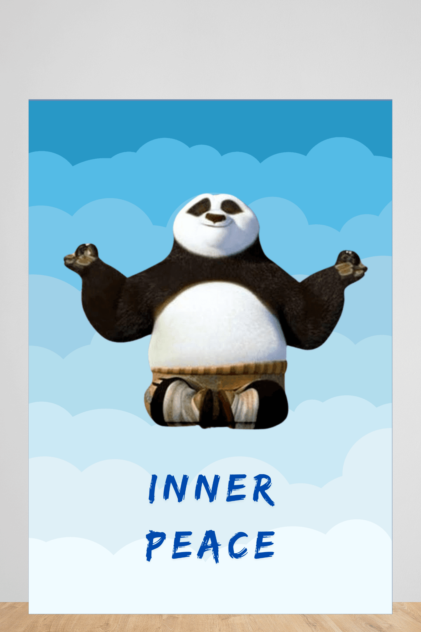 Inner peace | panda | poster