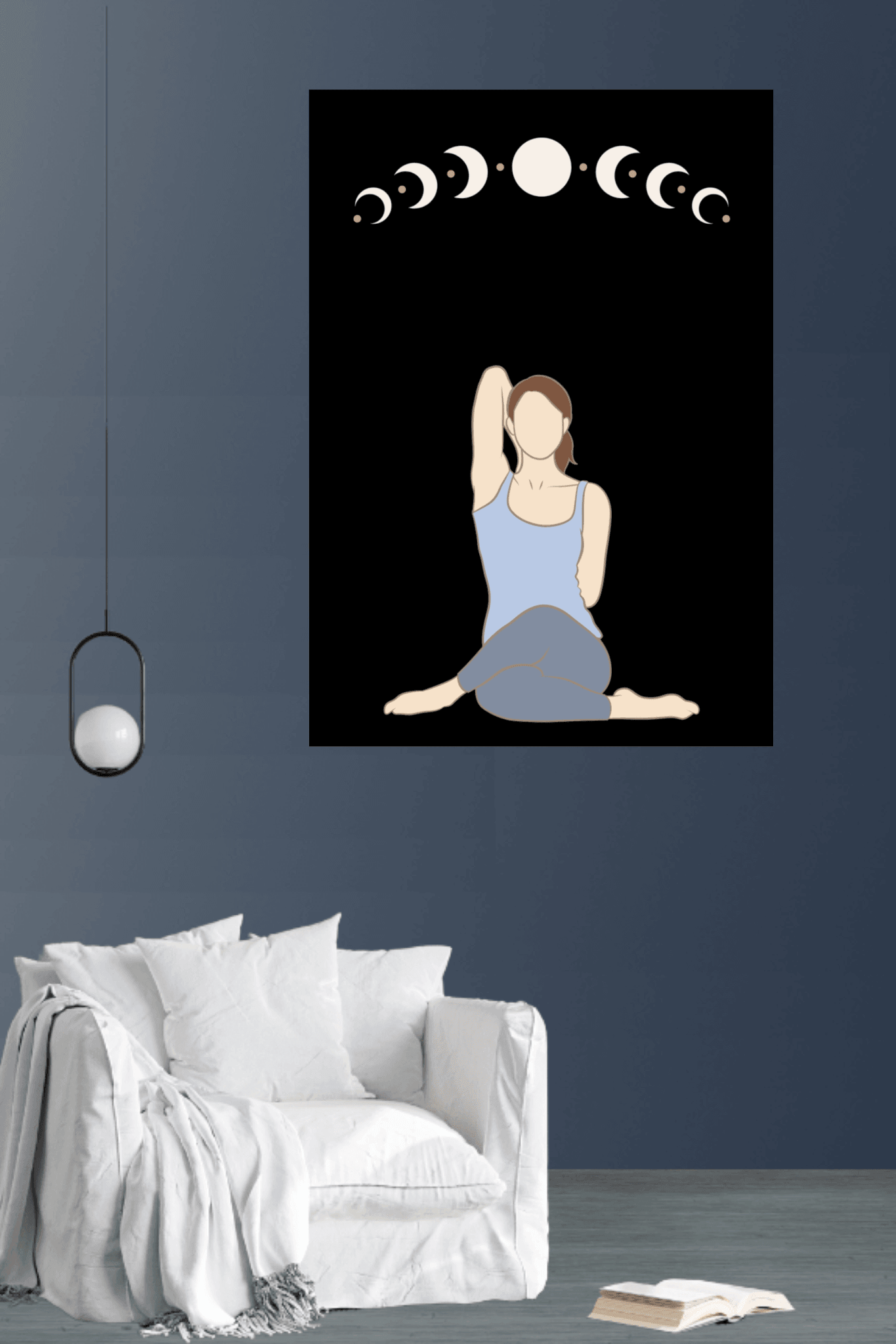 moon phases | poster