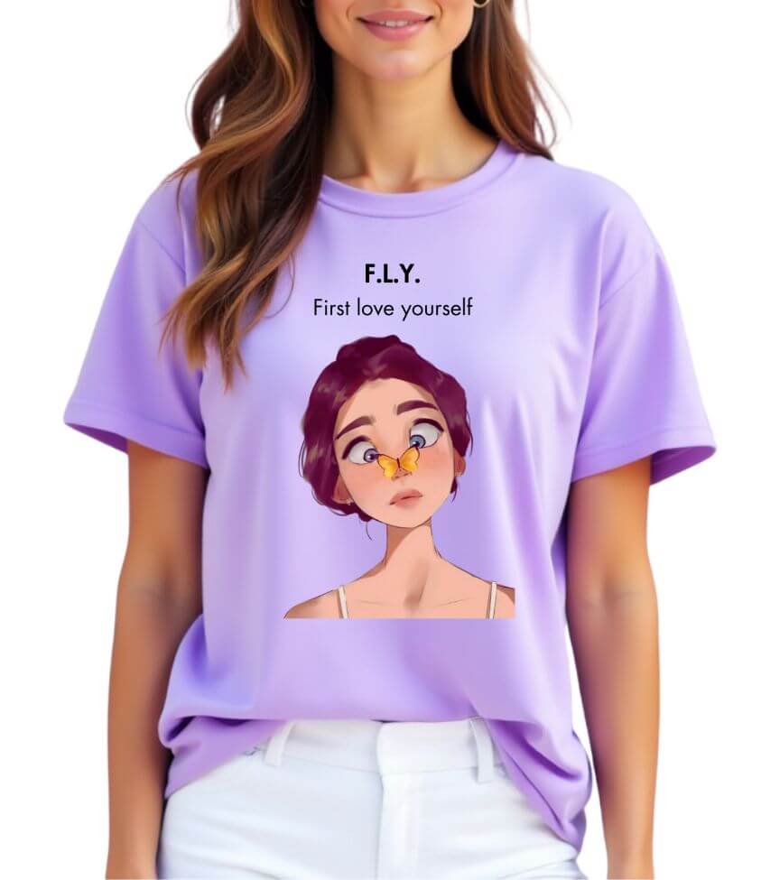 first love yourself | oversized tee