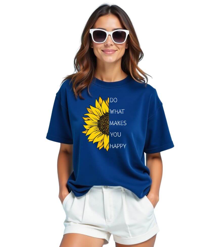 sunflower | empowering | oversized T