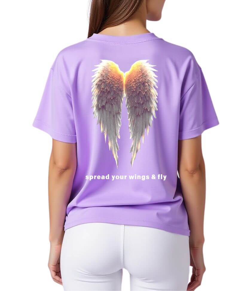 wings | oversized tee
