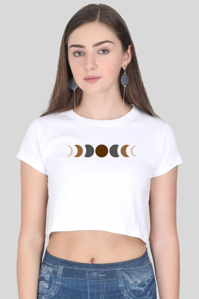 moon phases | crop top