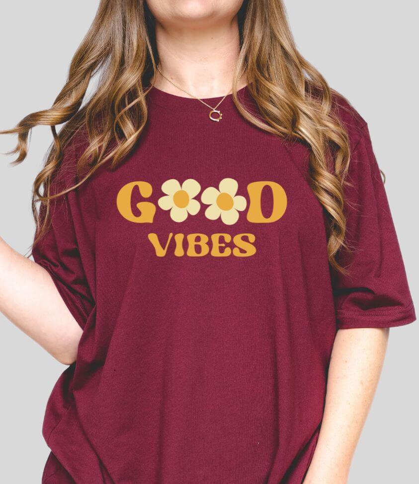 good vibes tee