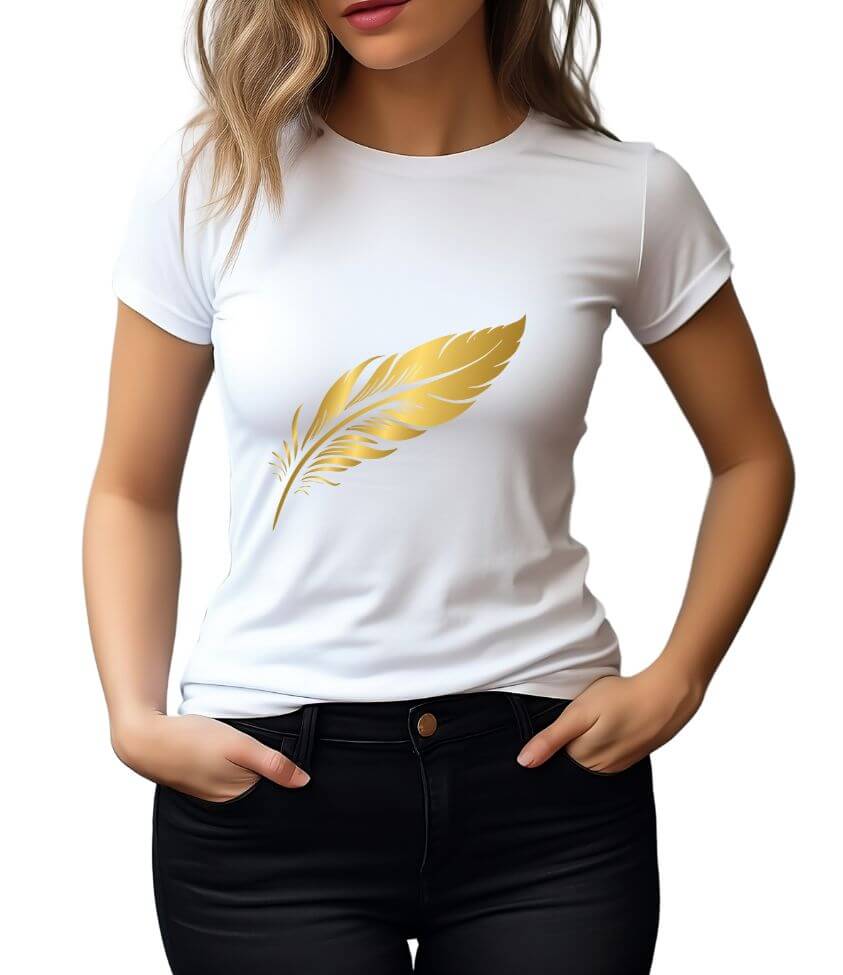 Cute feather Tee