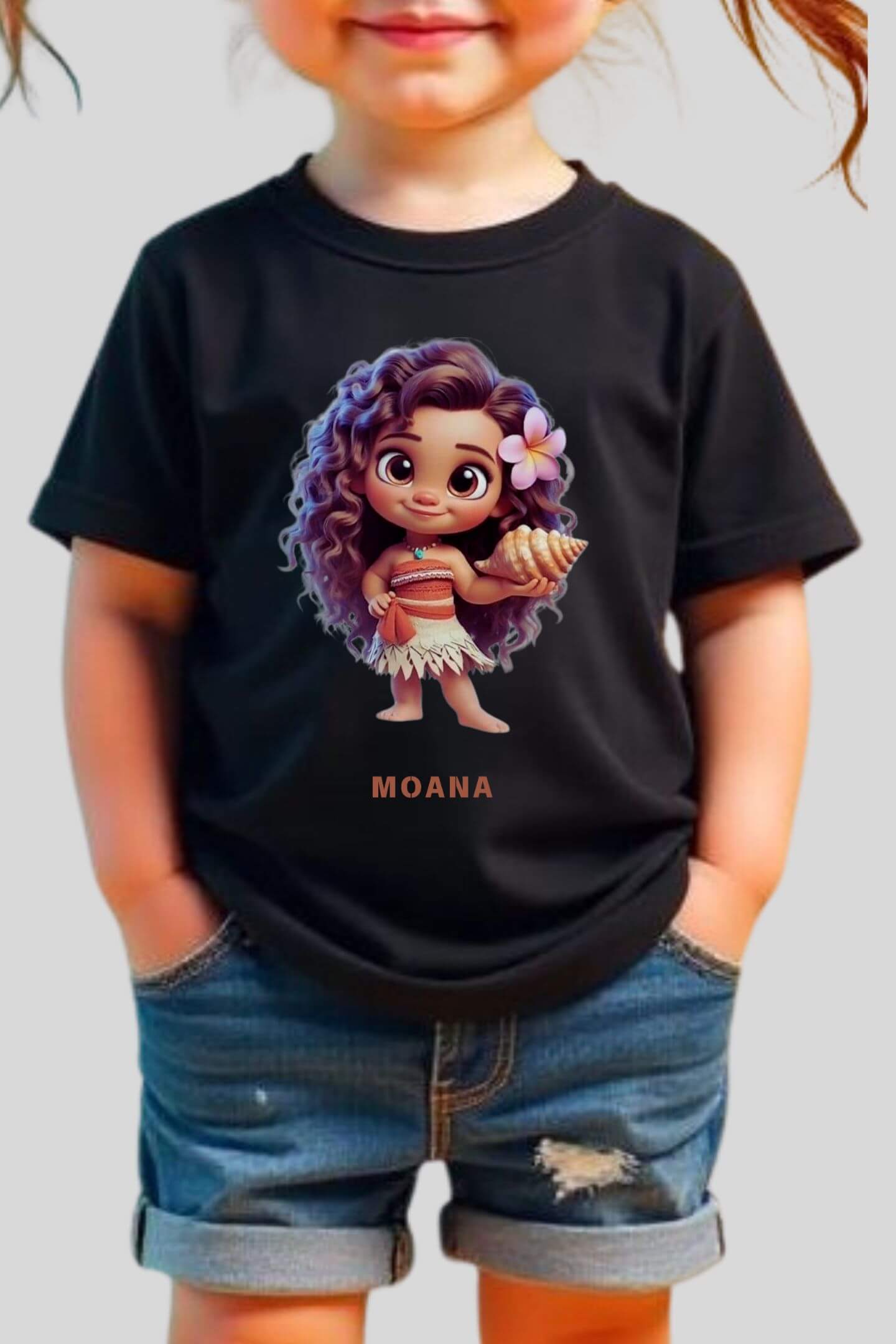 cute moana | tee | girls