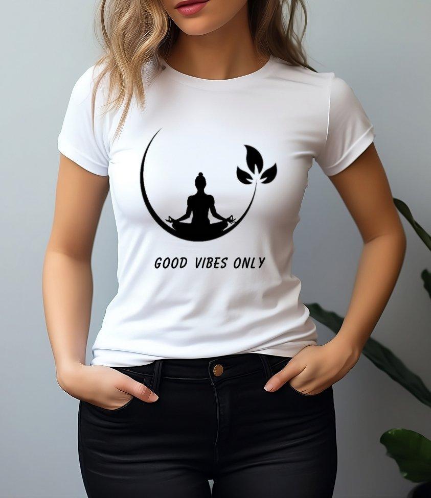 good vibes only | tee - sunny buttons