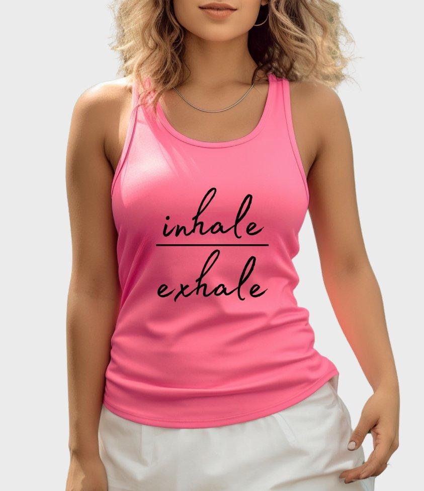 inhale exhale | tank top - sunny buttons