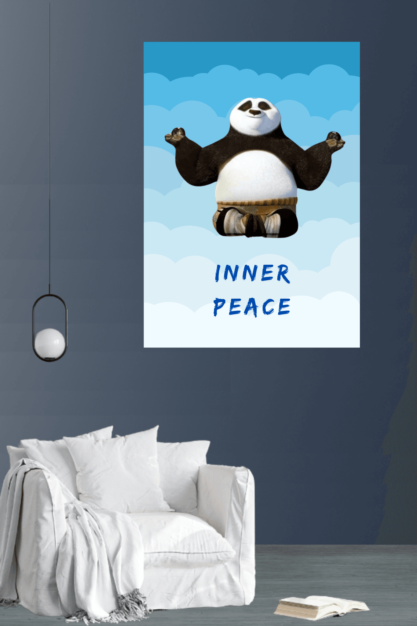 Inner peace | panda | poster