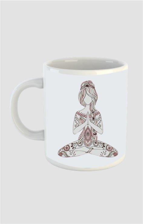 yoga | coffee mug - sunny buttons
