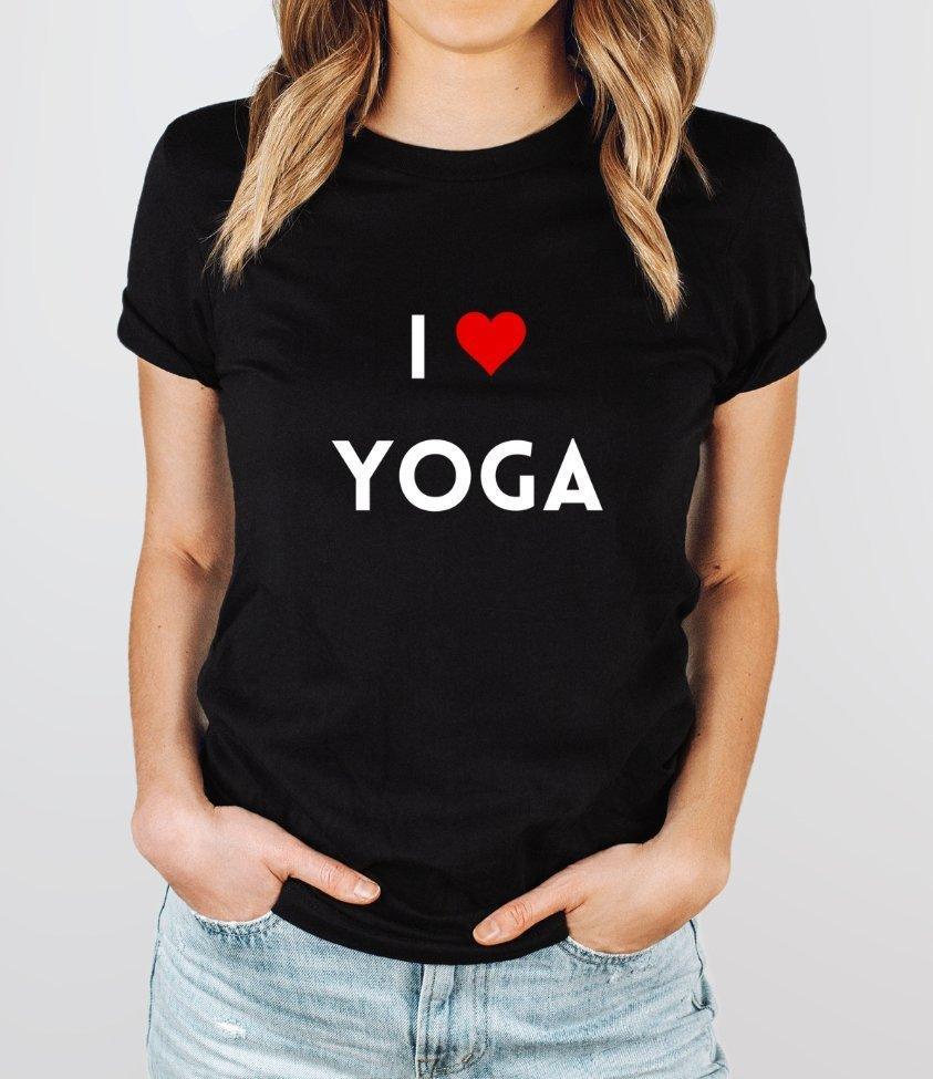 Yoga Tee for womens - sunny buttons