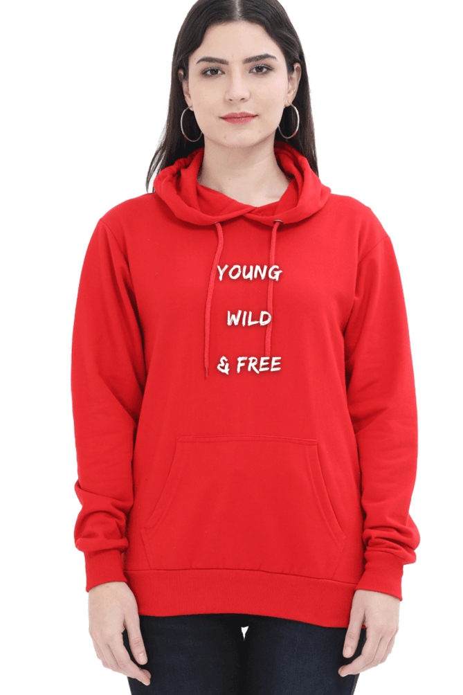 young wild & free | hoodie