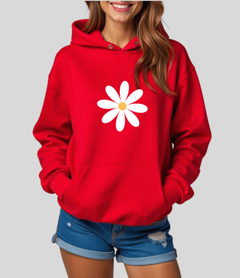 flower hoodie