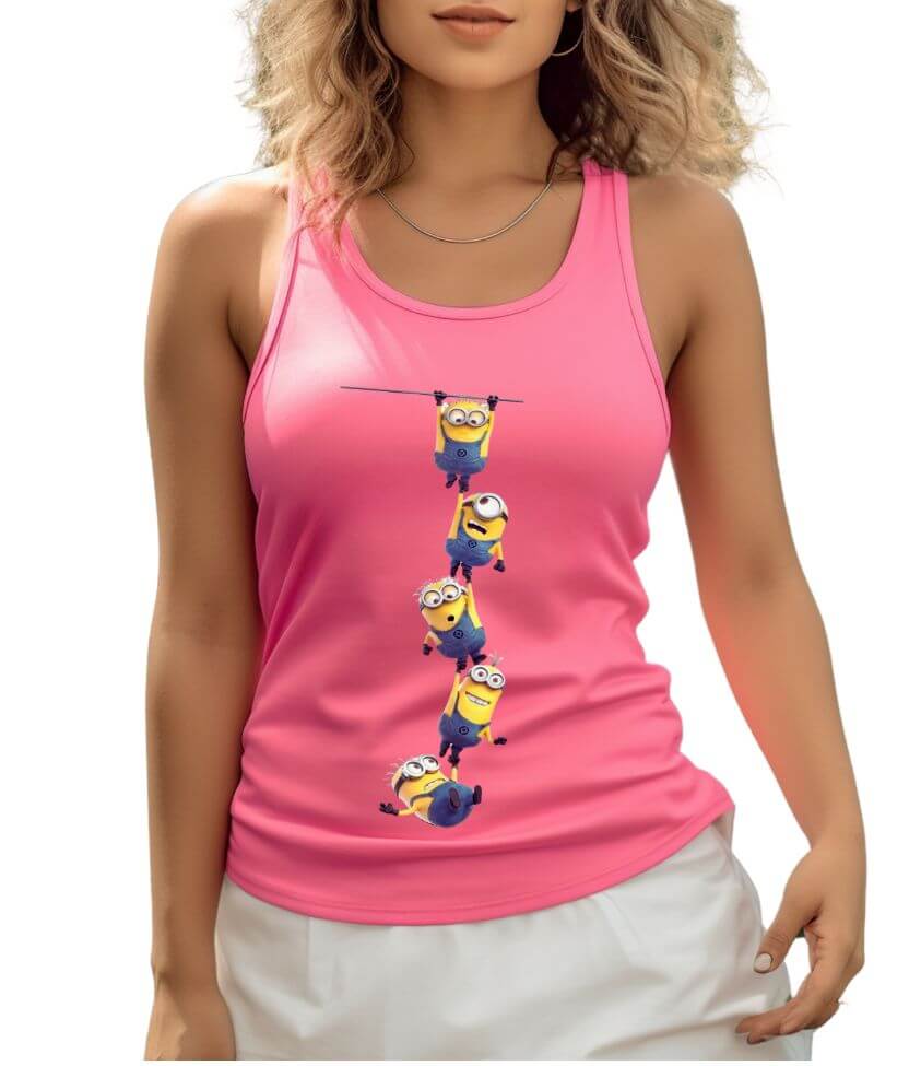 cute minions | tank top