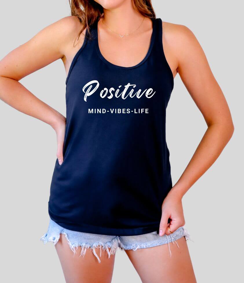 positive | tank top