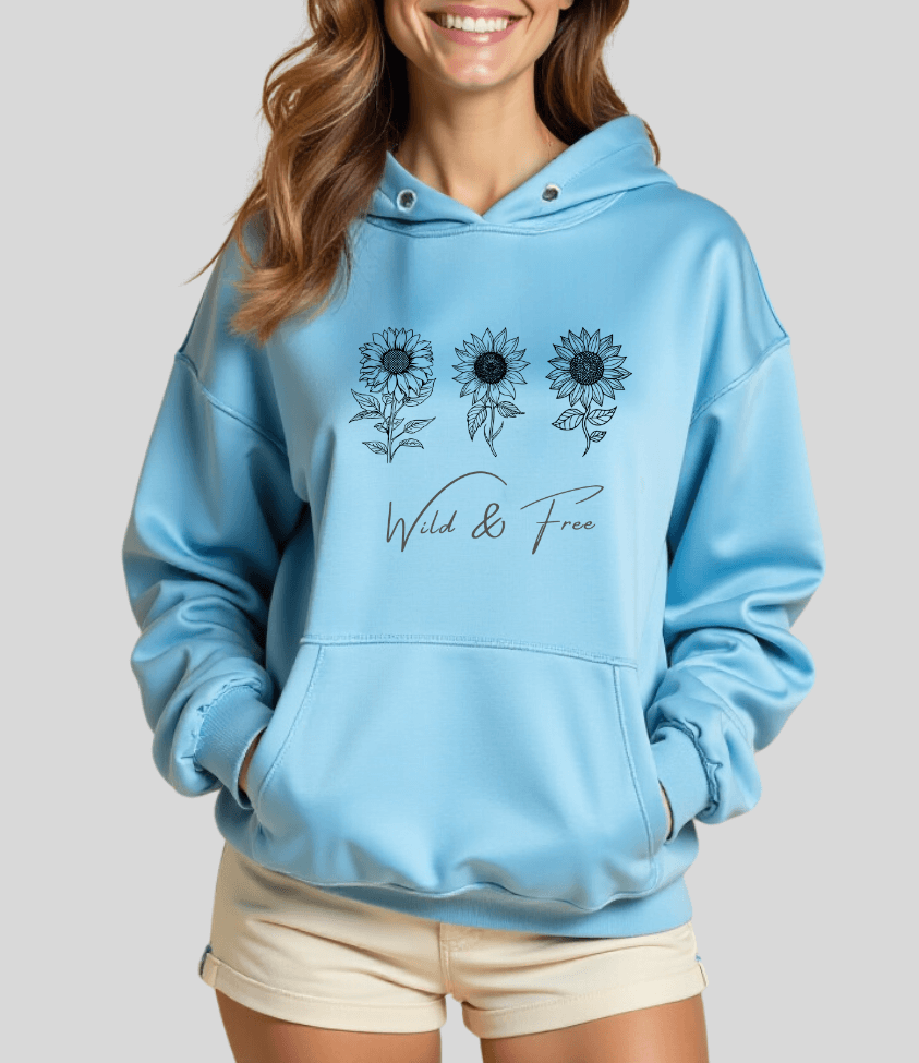 wild and free | hoodie