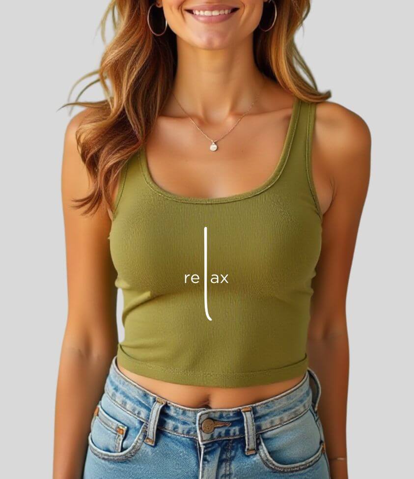 relax | crop top