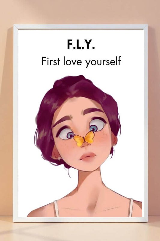 first love yourself | wall art