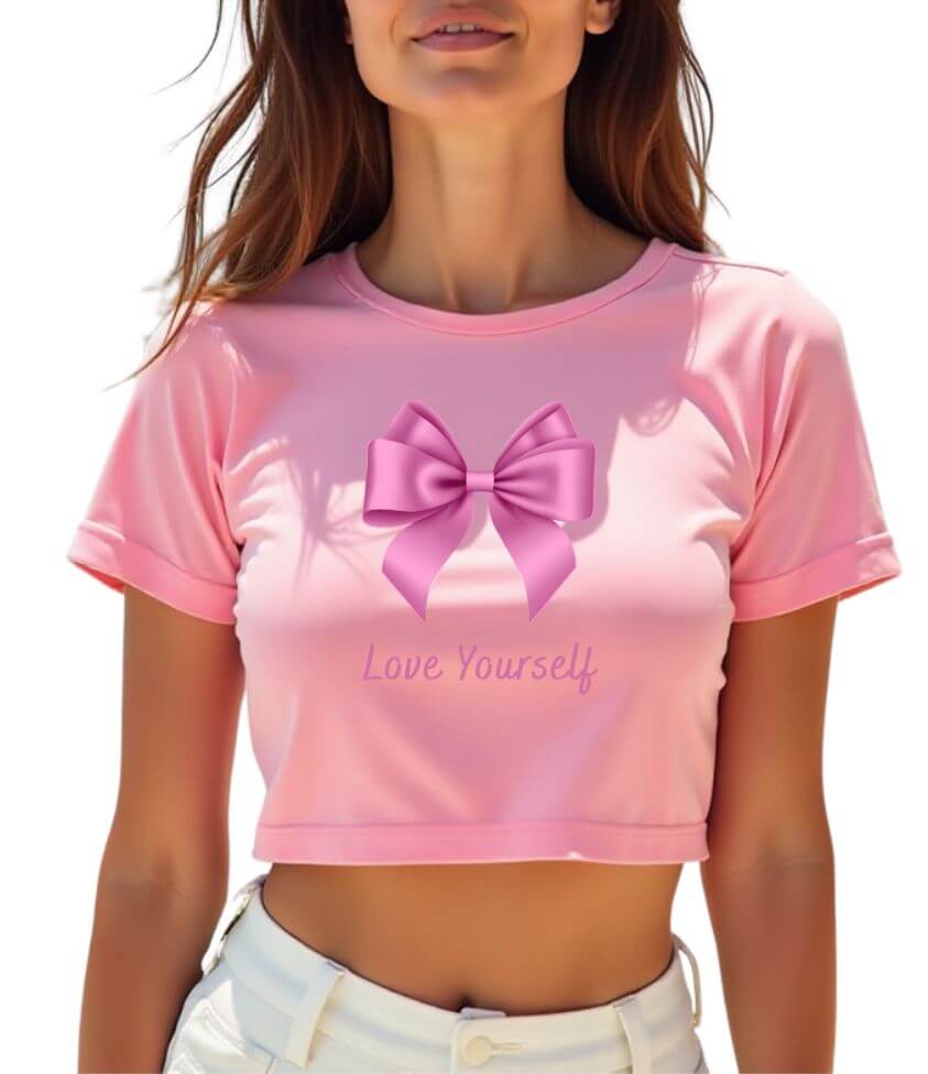 love yourself | crop top