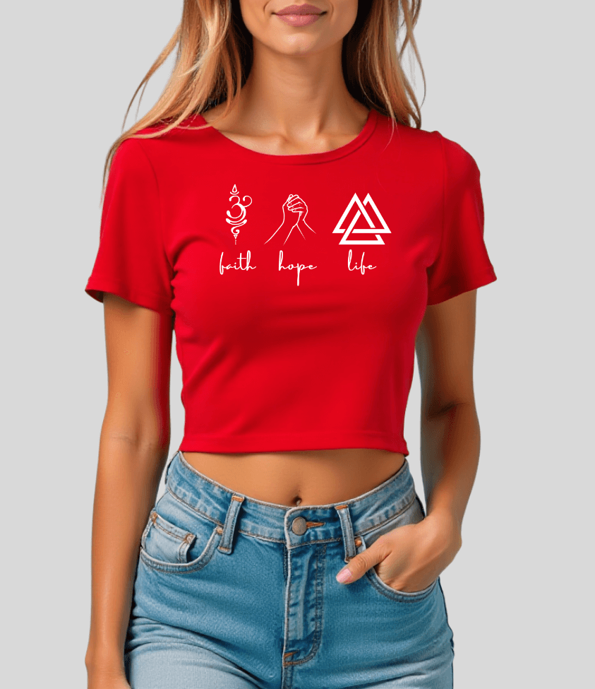 spiritual crop top