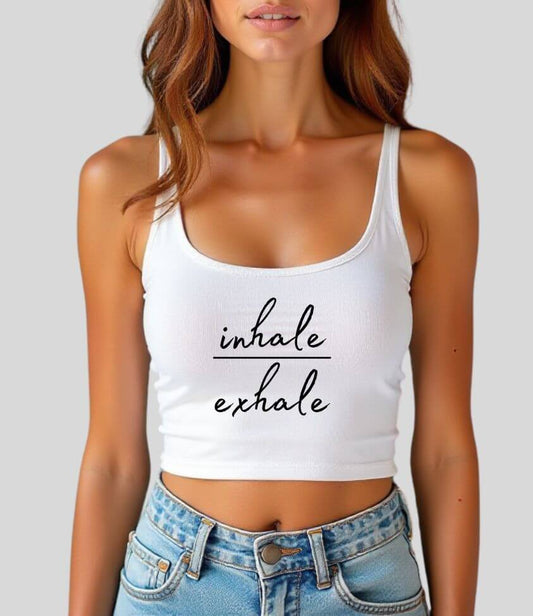 inhale exhale | crop top