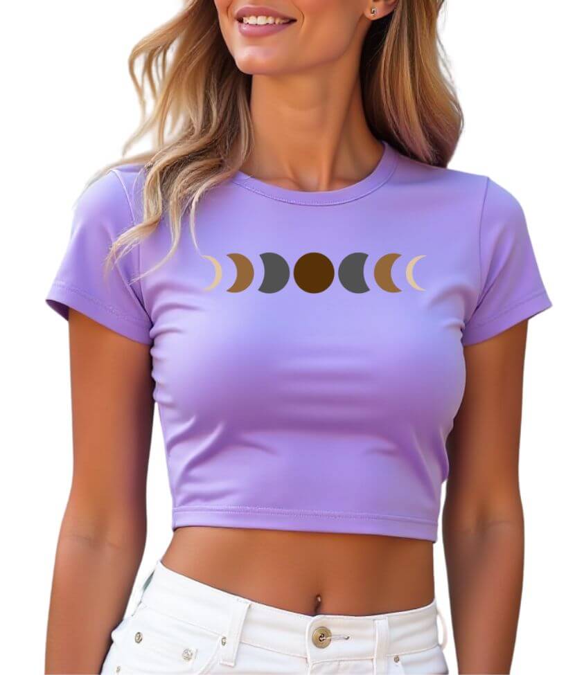 Moon phases | crop top