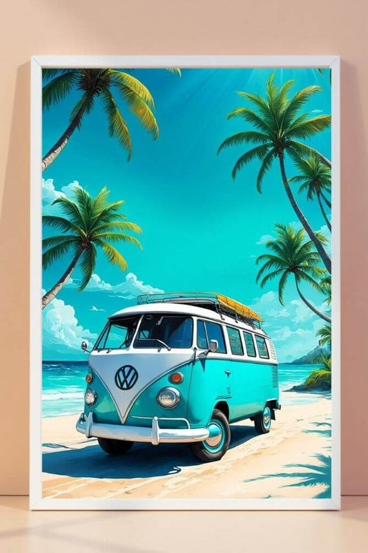 cool beach | art frame