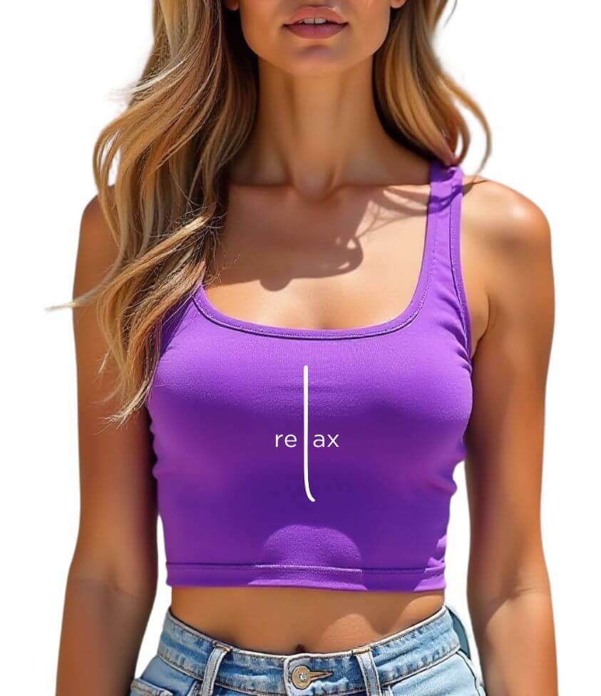 relax | crop top