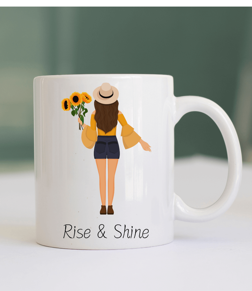 rise & shine | coffee mug