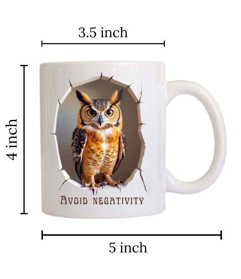 3D Coffee mug | Avoid negativity