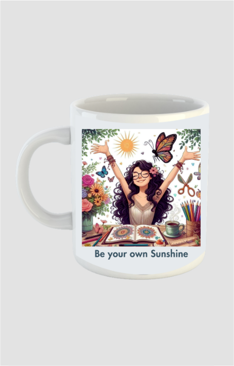 be your own sunshine | coffee mug