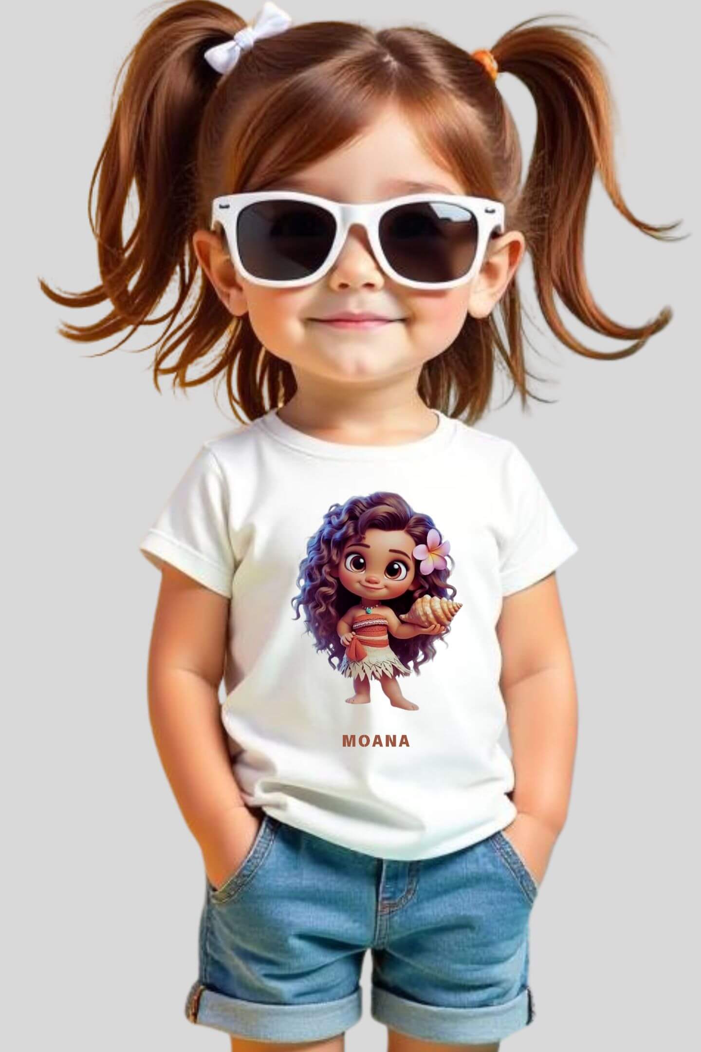 cute moana | tee | girls