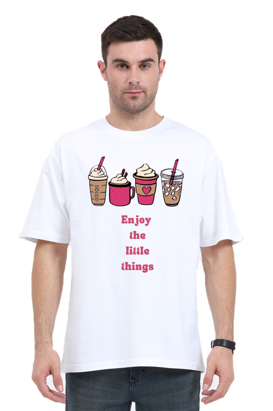 enjoy the little things | oversized T