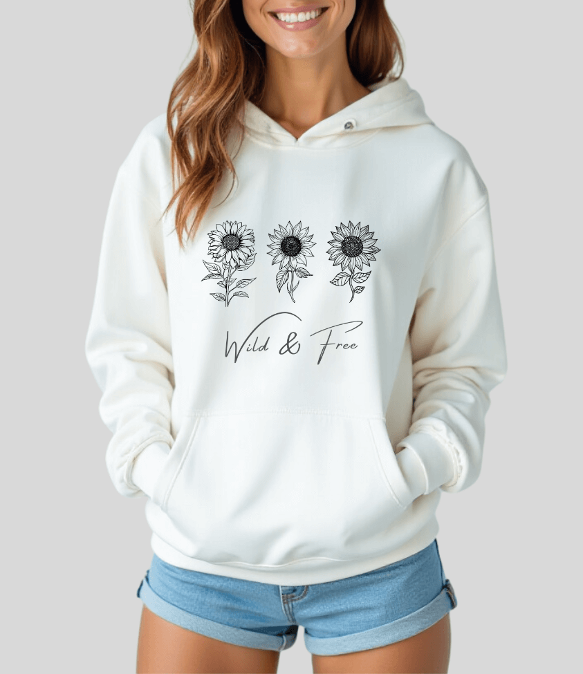 wild and free | hoodie