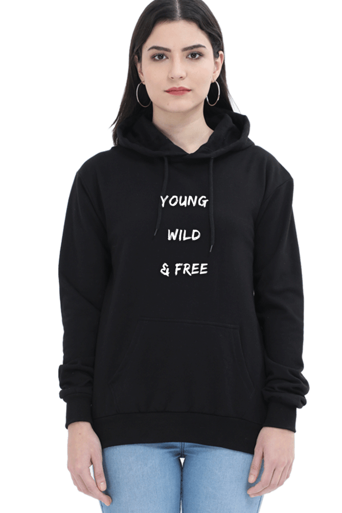 young wild & free | hoodie