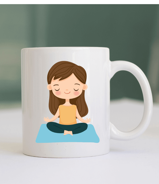 yoga | coffee mug