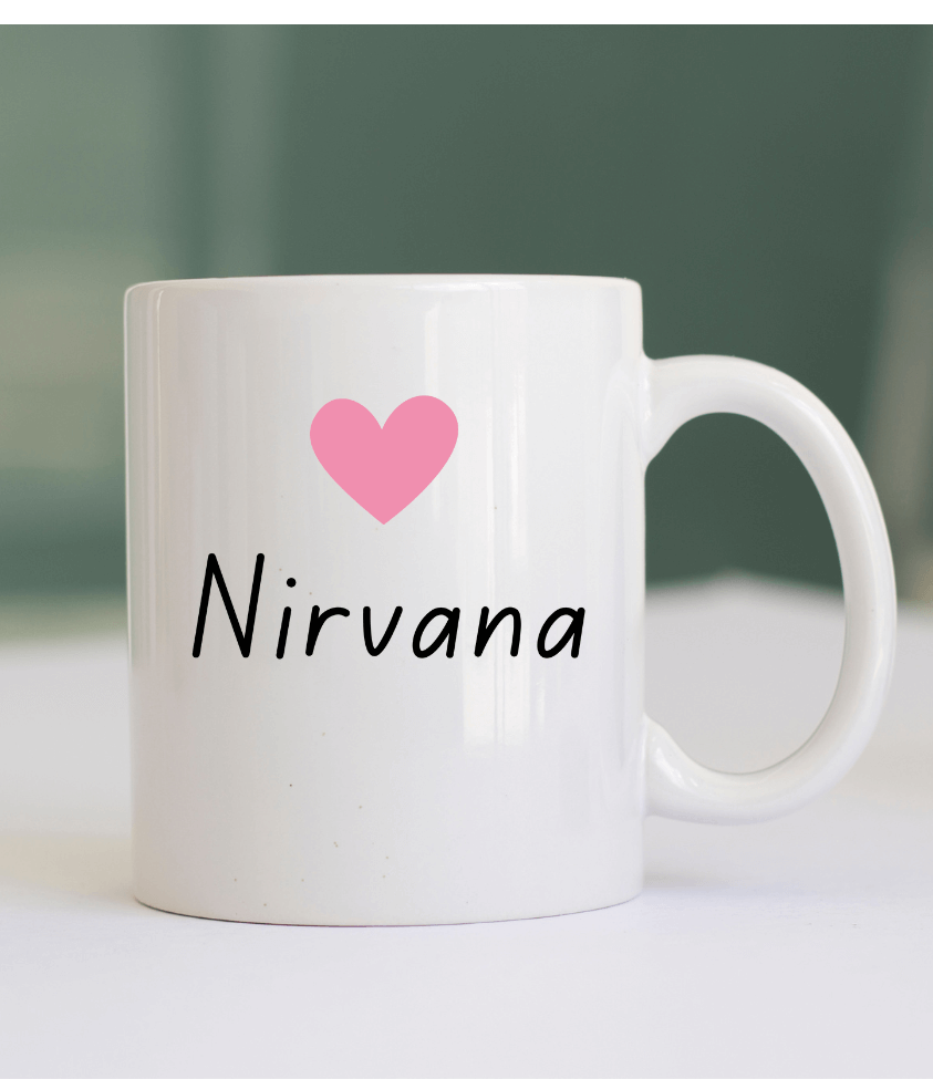 nirvana | coffee mug