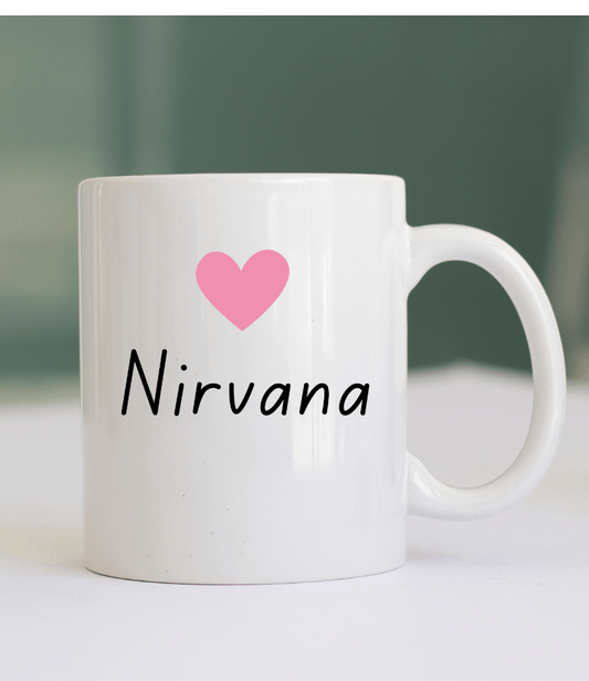 nirvana | coffee mug