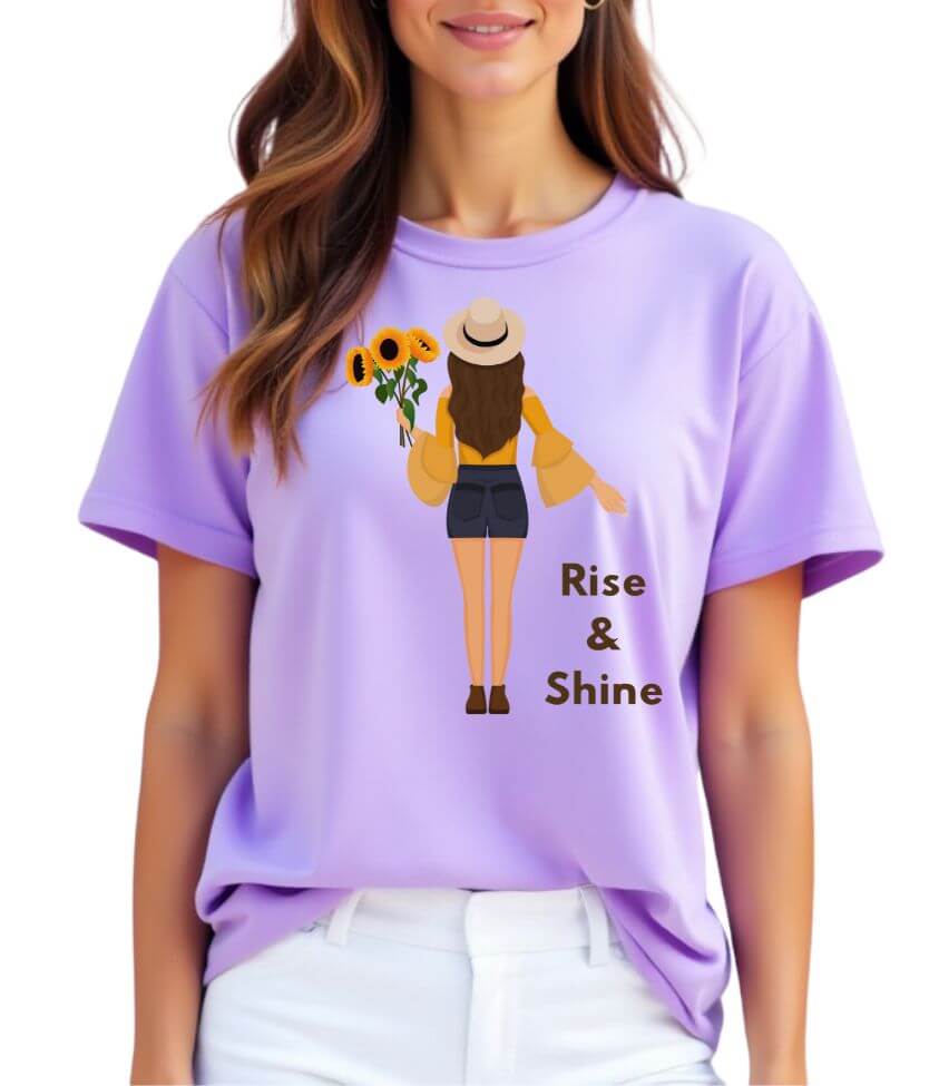 rise & shine | oversized T