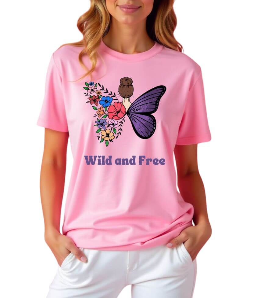 Beautiful butterfly | oversized tee