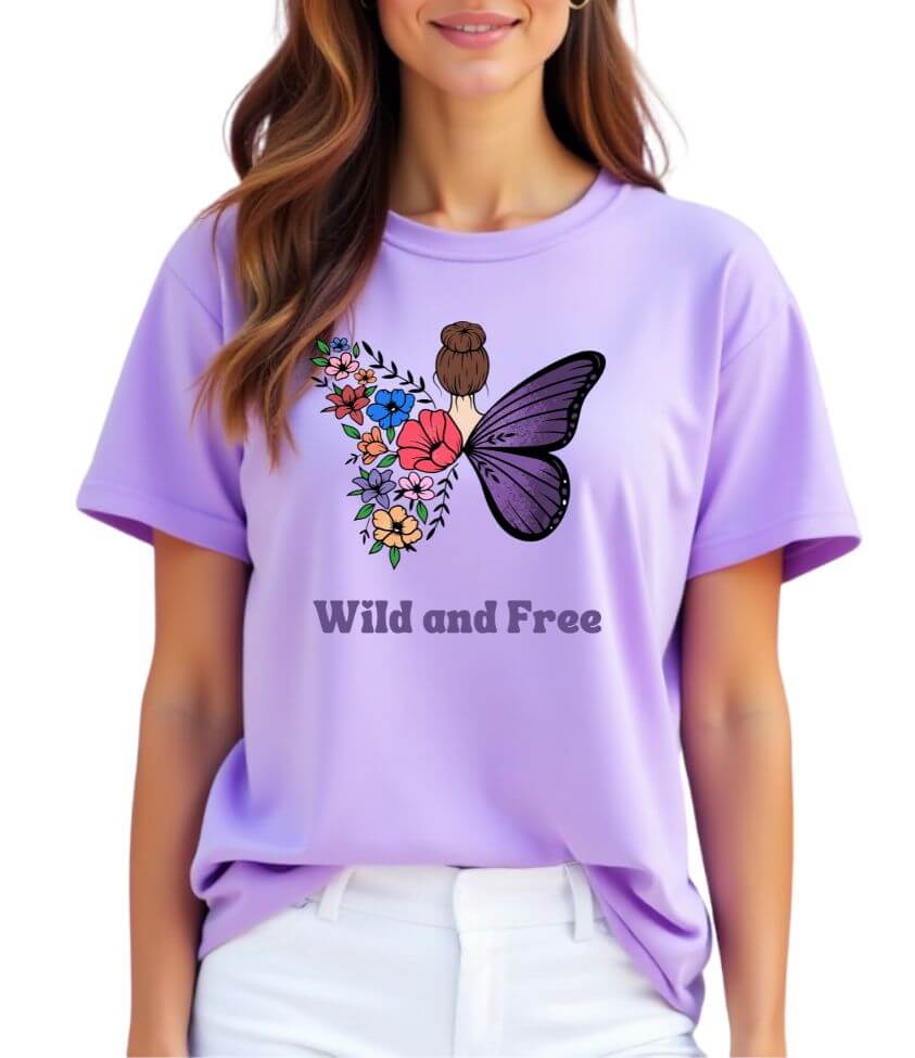 Beautiful butterfly | oversized tee