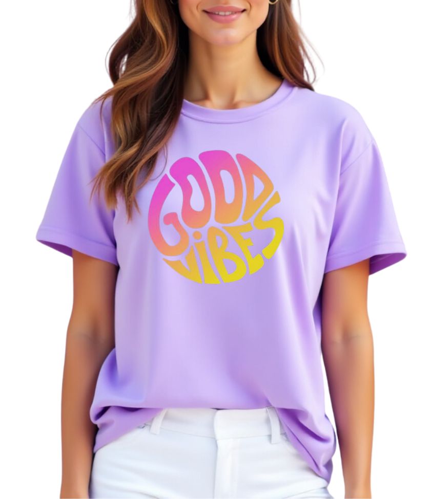 good vibes | oversized tee