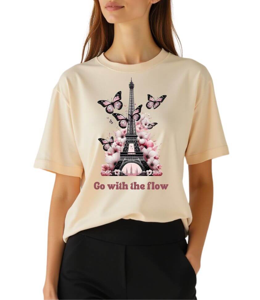 Beautiful paris | oversized T