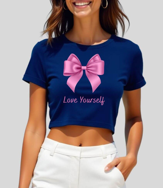 love yourself | crop top