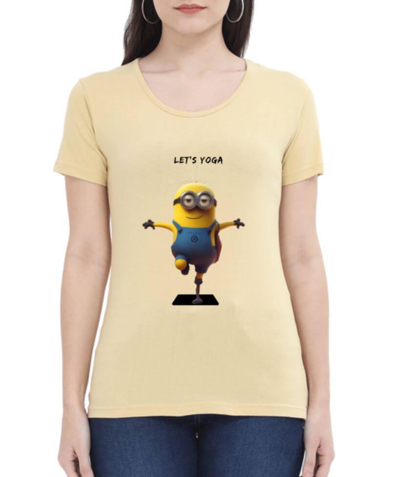 minion tee for women