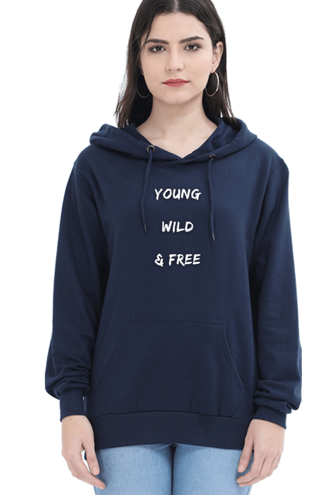 young wild & free | hoodie