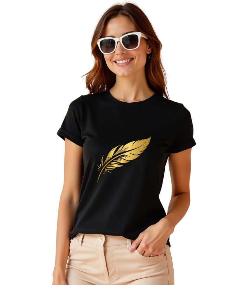 Cute feather Tee