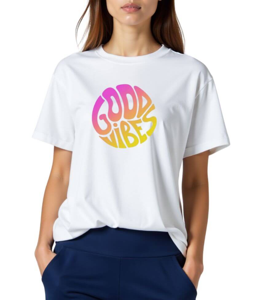 good vibes | oversized tee