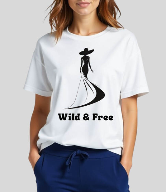 wild & free | oversized tee