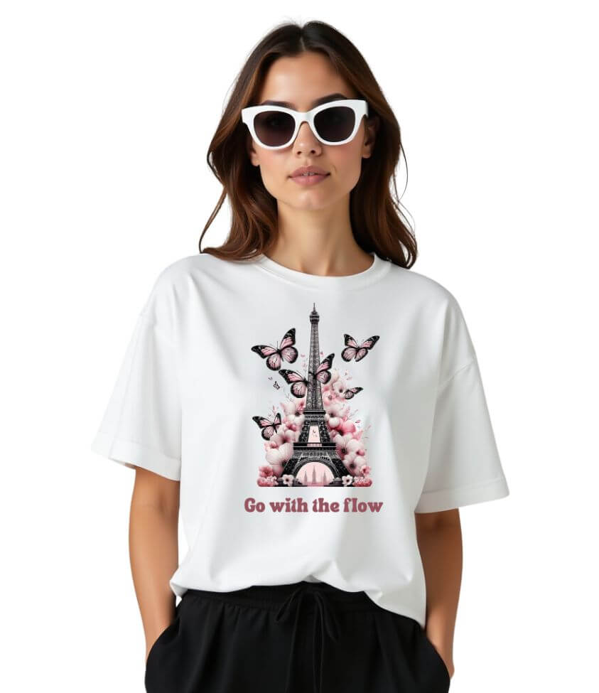 Beautiful paris | oversized T