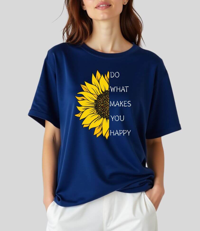 sunflower | empowering | oversized T
